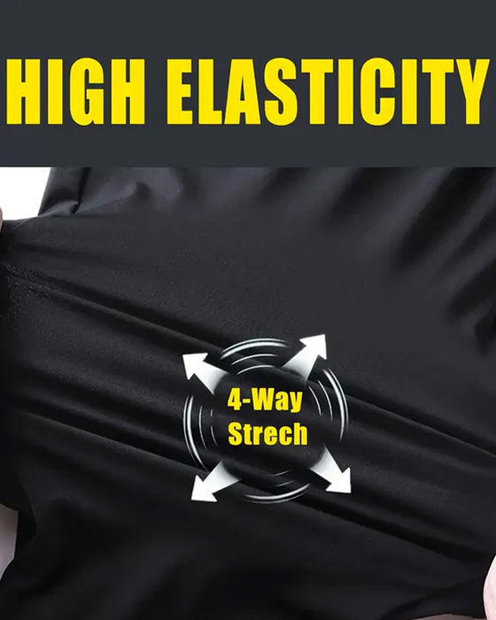 High Stretch Premium Italian Black Trouser