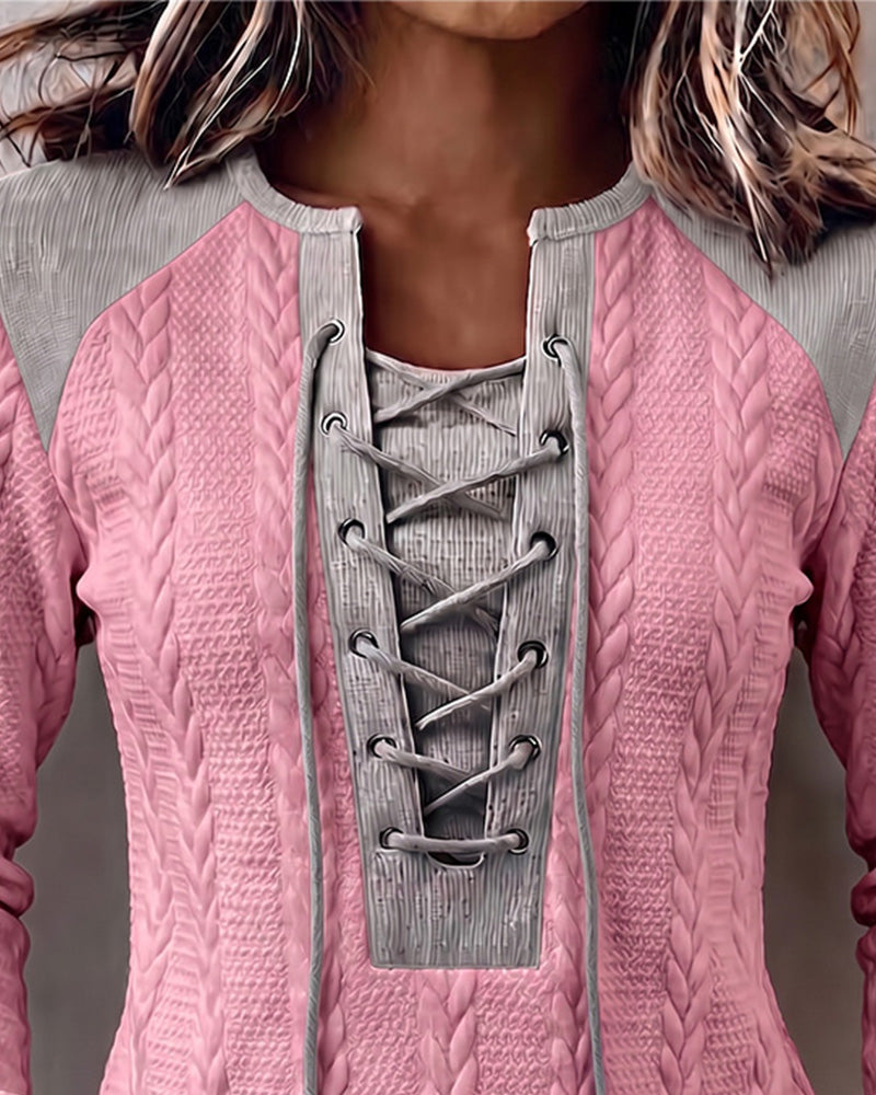 Stylish Fitted Casual Top