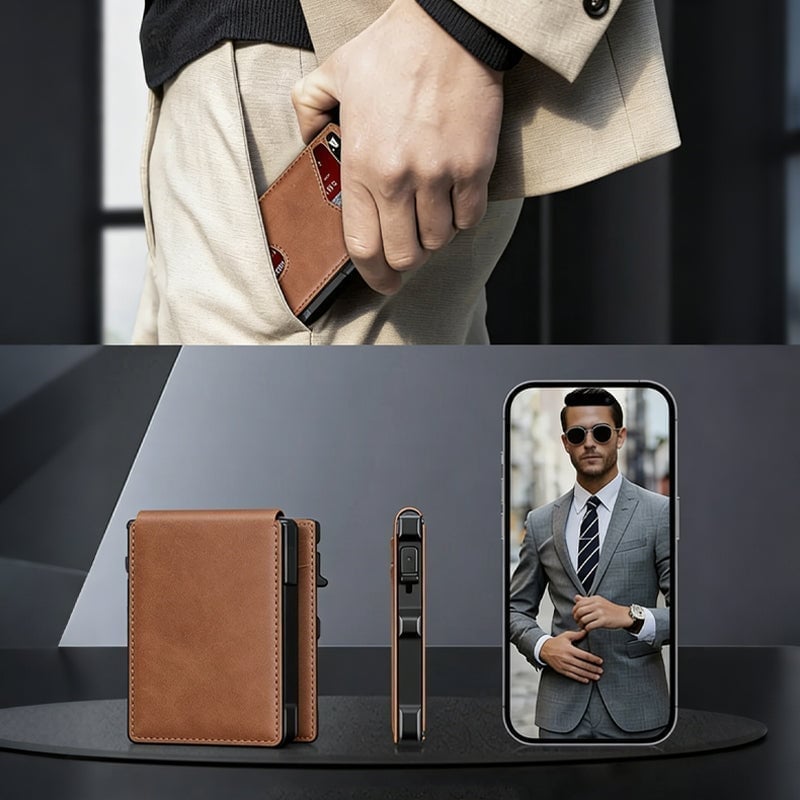 RFID Blocking Bifold Wallet