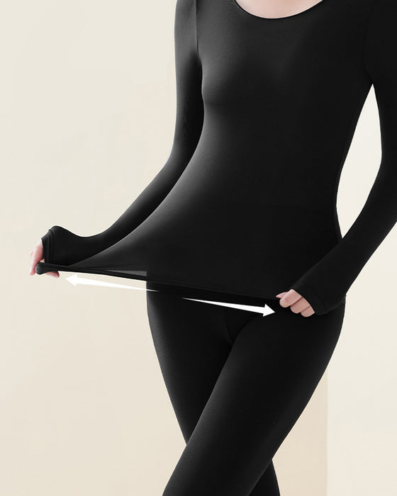 Ultra Thin Seamless Thermal Underwear For Women