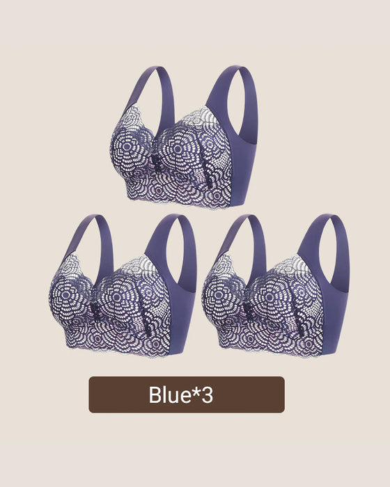 🤩LAST DAY OF SALE 🔥Ultimate Lifting & Support Lace Plus Size Bra