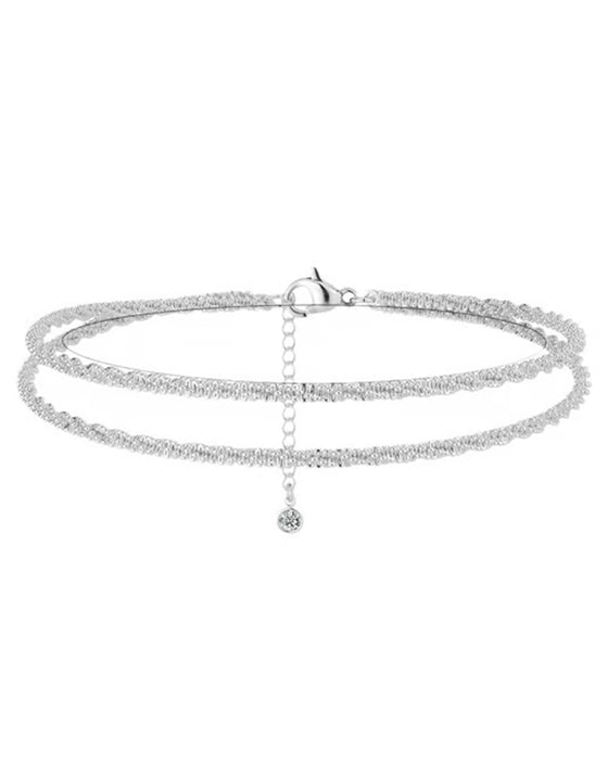 🏖️ Women's KC Gold & Sterling Silver Anklets