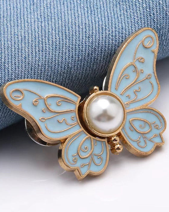 Pearl Butterfly Waist Buckle