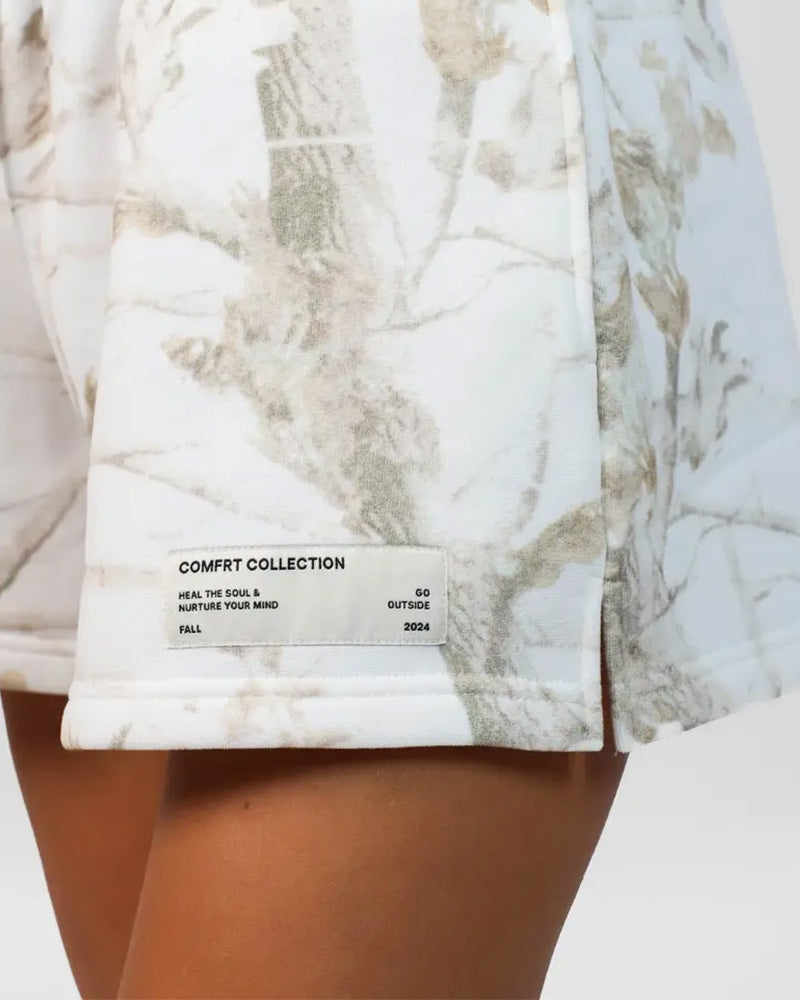 Tie-Dye Drawstring Casual Shorts