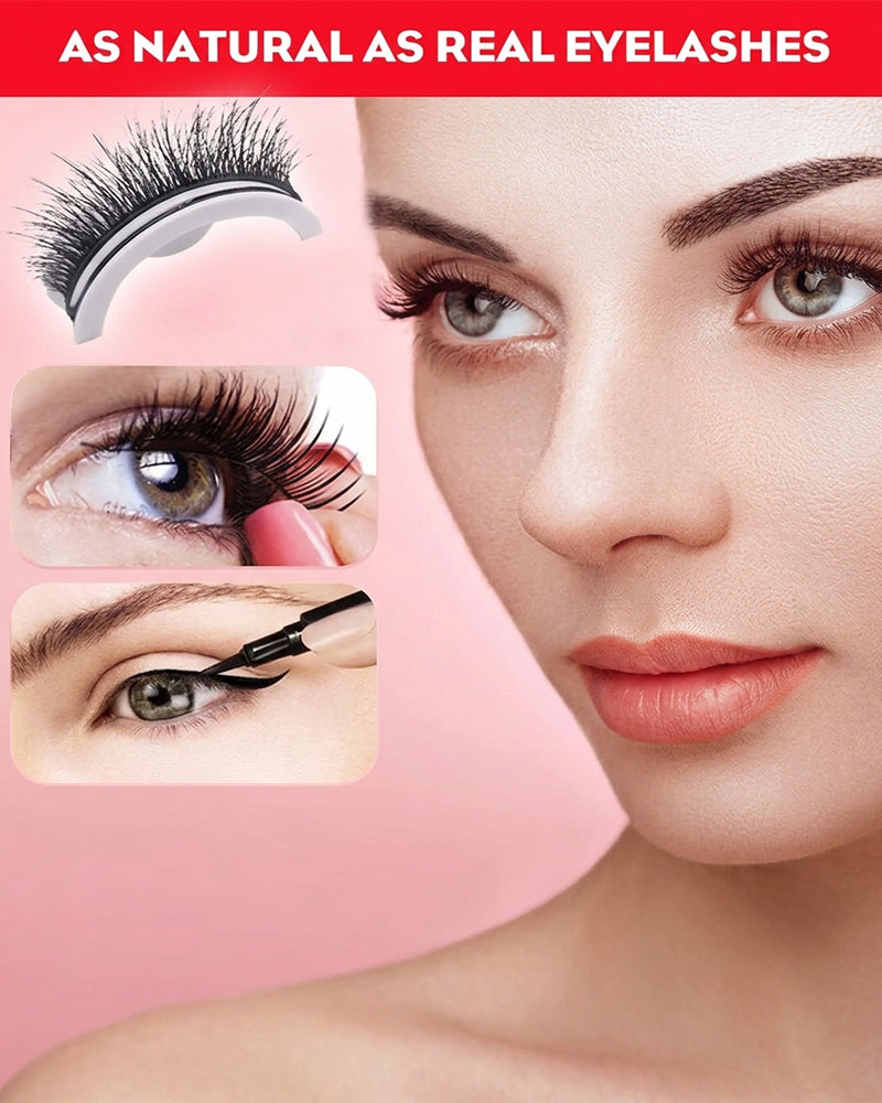 🥳2026 On Sale 🥳💞 More Than 50.000 Sold! 👁️✨ Reusable Self-Adhesive False Eyelashes – No Glue Needed, Just Apply And Go. Natural Curl, Reusable And Easy To Remove. A Real Gamechanger In Beauty! 💕🌸
