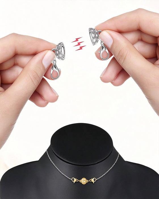 12 Pack Magnetic Necklace Clasps and Closures