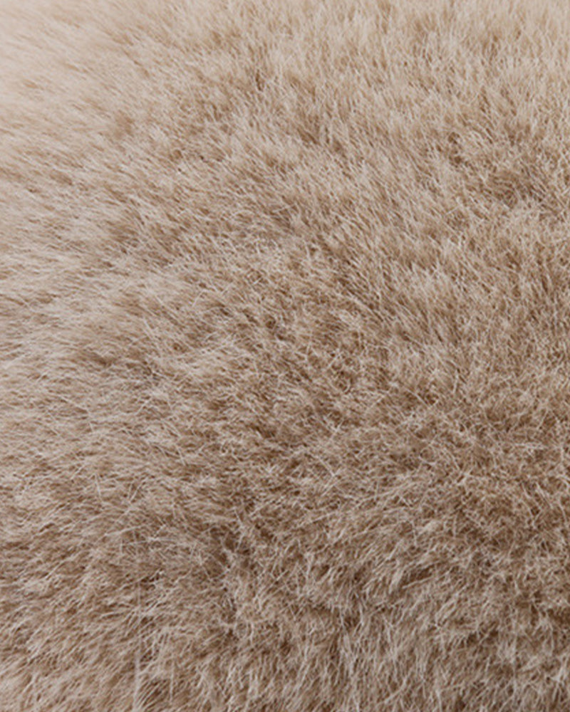 Mongolian Style Women's Thick Warm Plush Hat