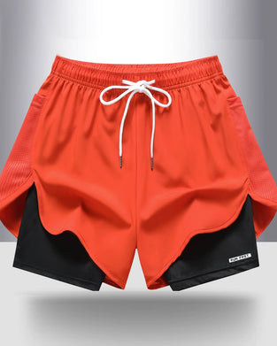 Breathable Quick-Dry Double-Layer Shorts