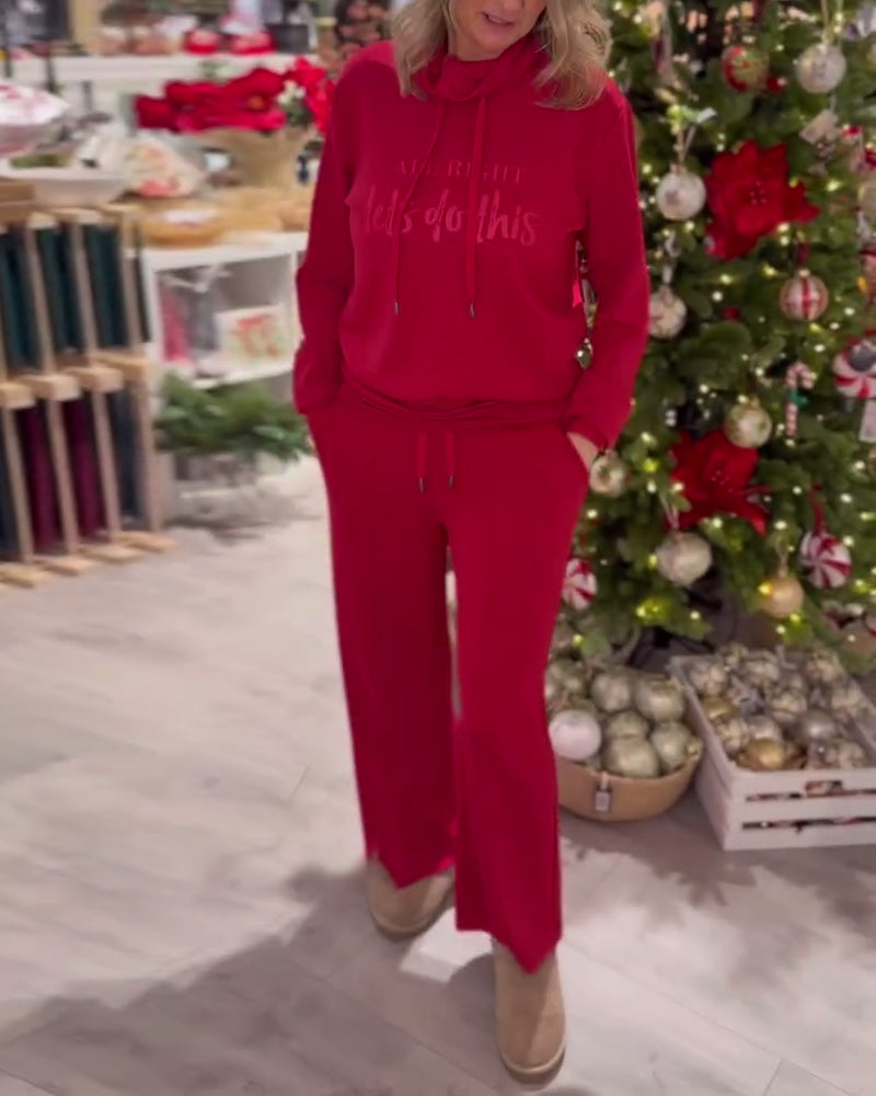 Casual Sportswear Two-Piece Set