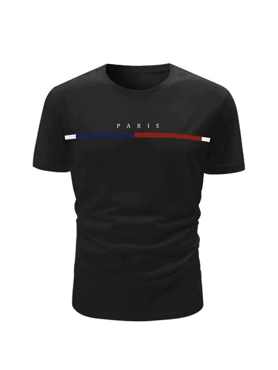 Quick Dry Crew Neck Short Sleeve T-Shirt