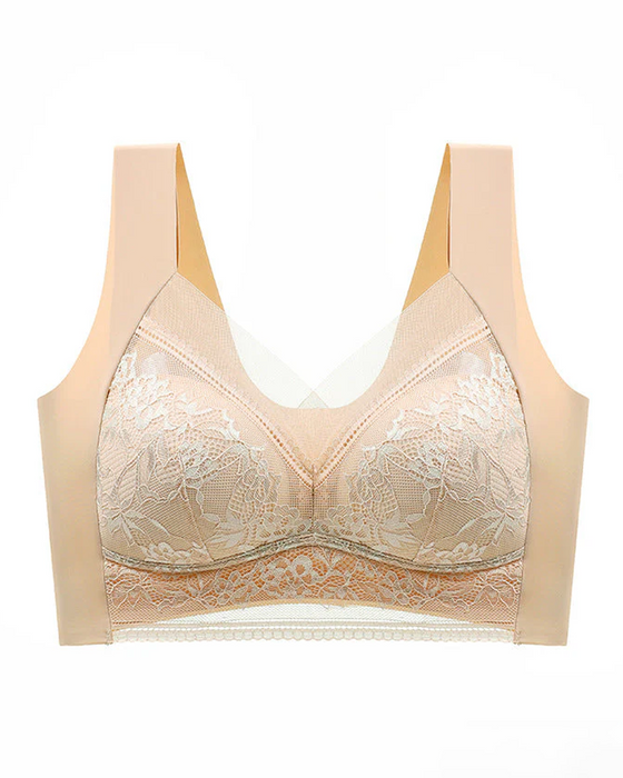 👙 Super comfortable and soft women's lace bra without steel ring