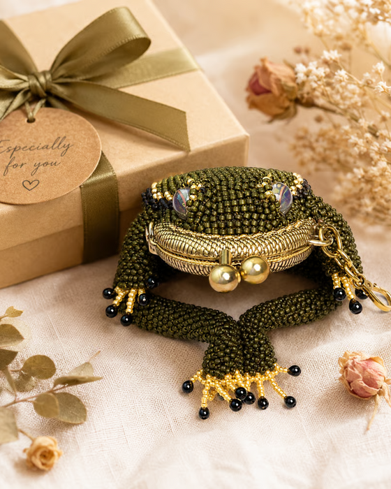 Charming Frog Coin Purse