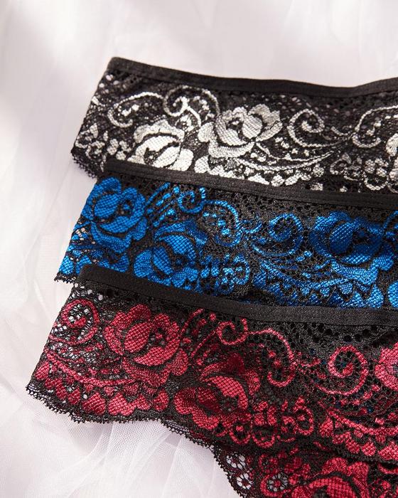 Women's Soft Comfy Breathable Lace Panty For All Seasons
