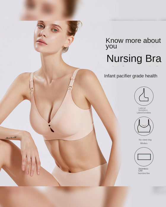 Anti-Sagging Thin One-Piece Bra