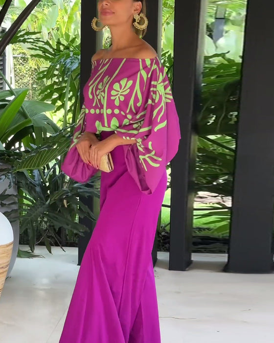 Ladies elegant one shoulder Blouse