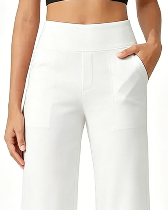 Slim Fit Casual Versatile Pocket Pant