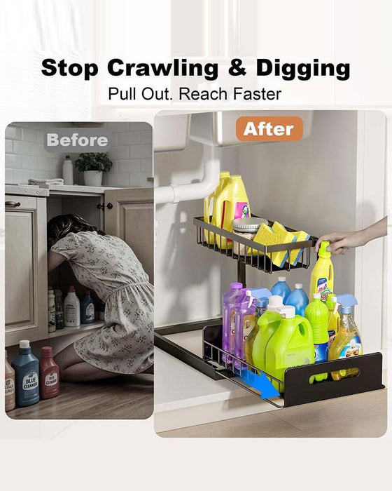 Pull-Out Under-Sink Organizer