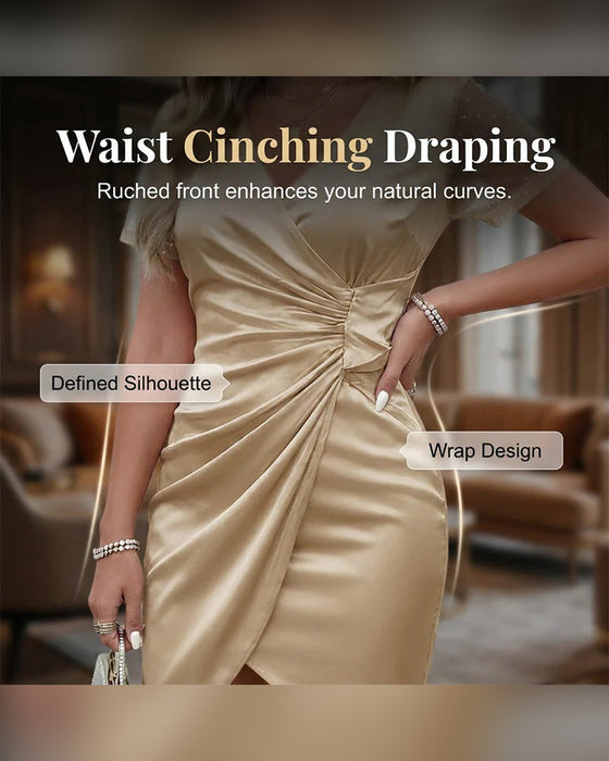 V Neck Party Dress