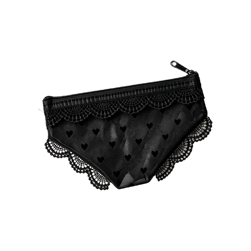 Heart-Shaped Triangular Bag