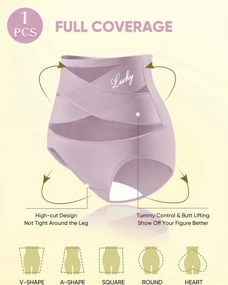 Women's High-Waisted Seamless Tummy Control Butt-Lifting Underwear