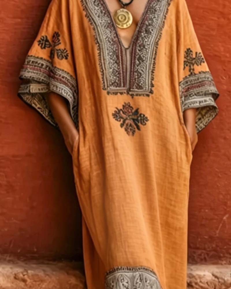 Bohemian Loose Casual Dress