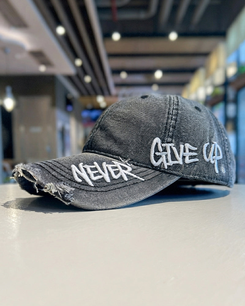 Cool Unisex Distressed Embroidered Hat