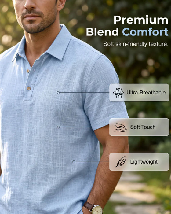 Polo Top Capri Pants Set