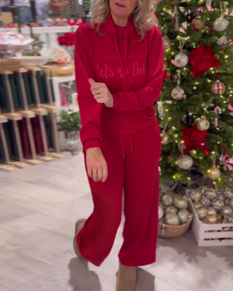 Casual Sportswear Two-Piece Set