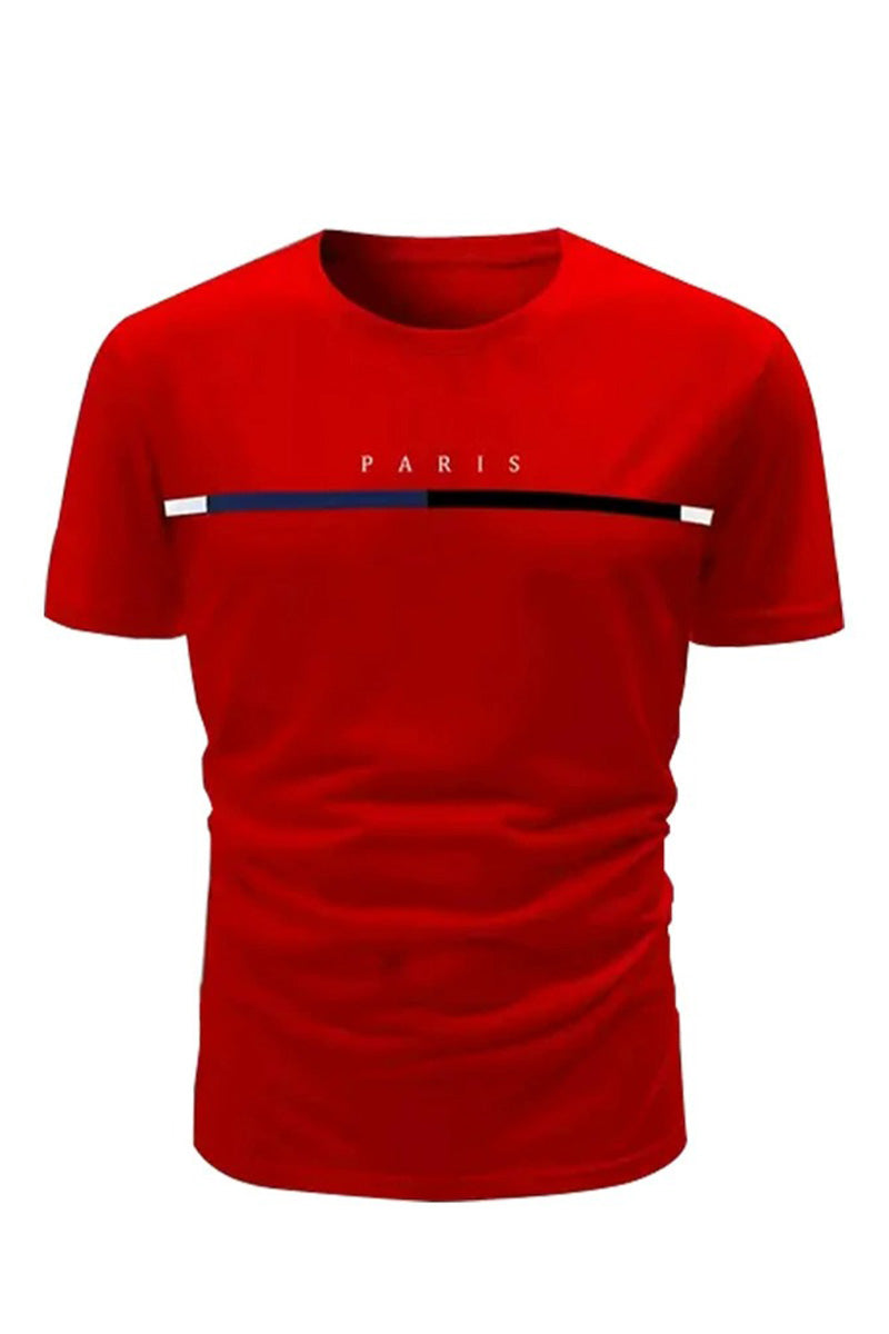 Quick Dry Crew Neck Short Sleeve T-Shirt