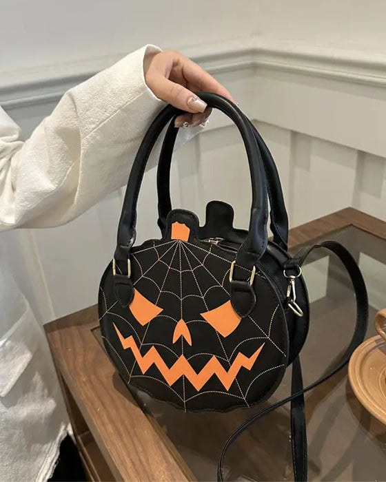 2026 Halloween Pumpkin Bag – Cute Crossbody & Shoulder Handbag for Women