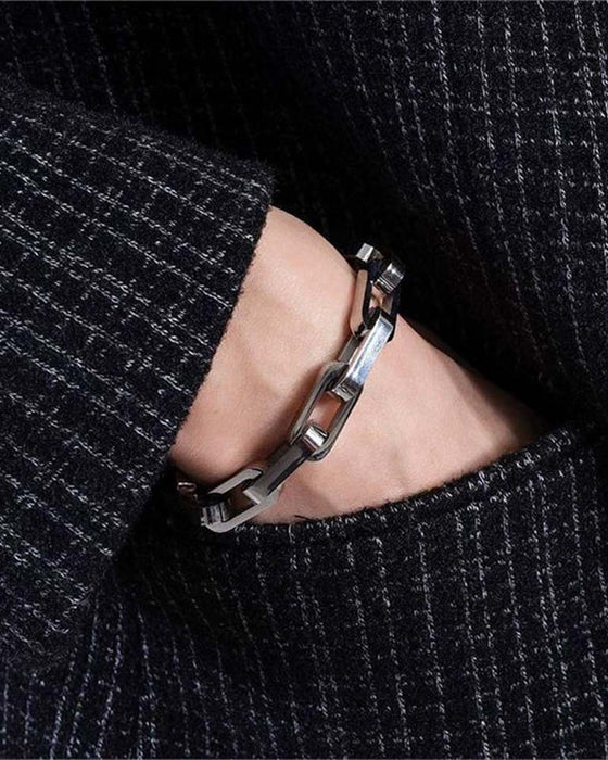 Square Titanium Steel Chain