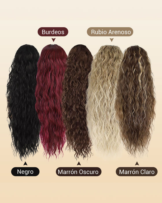 Long Voluminous And Curly Hair Extension