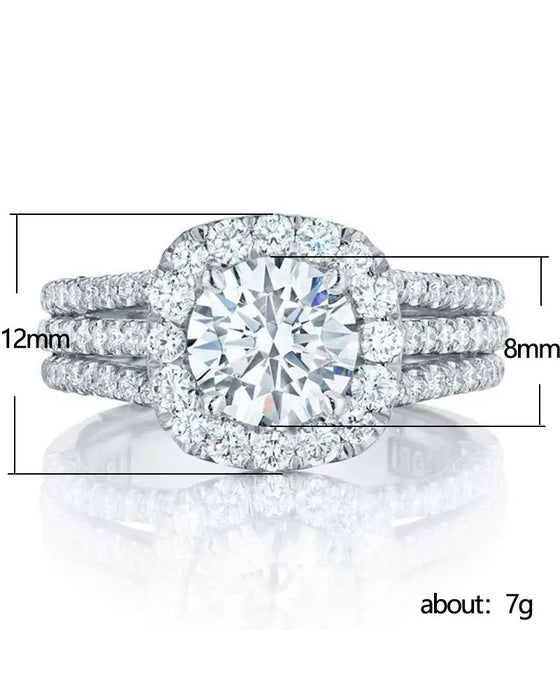 JJ CHIC Full Pavé Ring