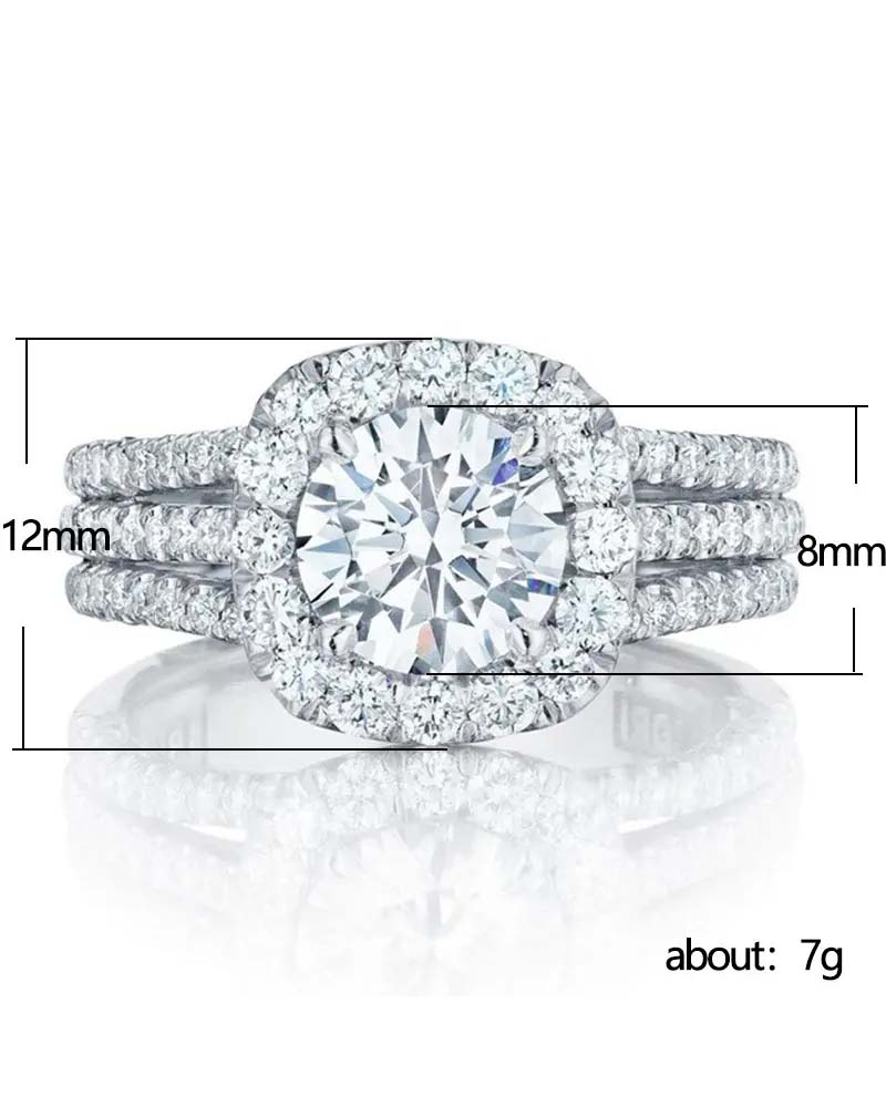 JJ CHIC Full Pavé Ring
