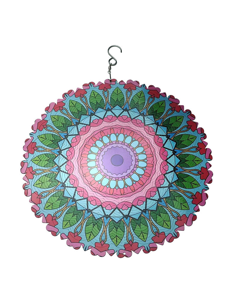 3D Colorful Wind Spinning Mandala
