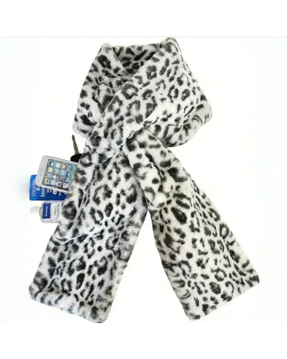 🎁Hidden Pocket Cozy Scarf – Warm, Soft And Secure Zipper🧣
