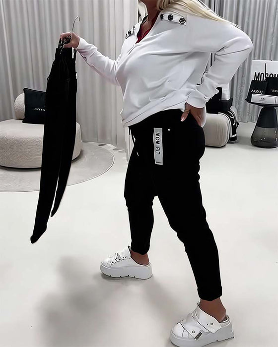 Fashion Stretch Drawstring Pants