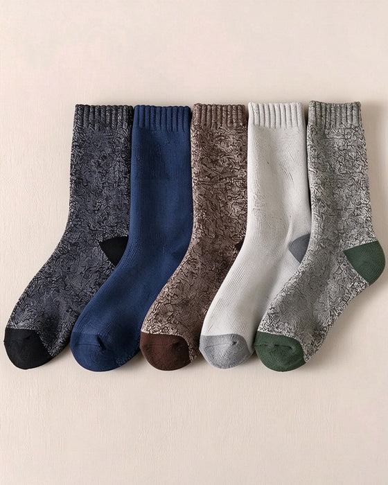 Pairs Thick Warm Winter Socks Soft Knit