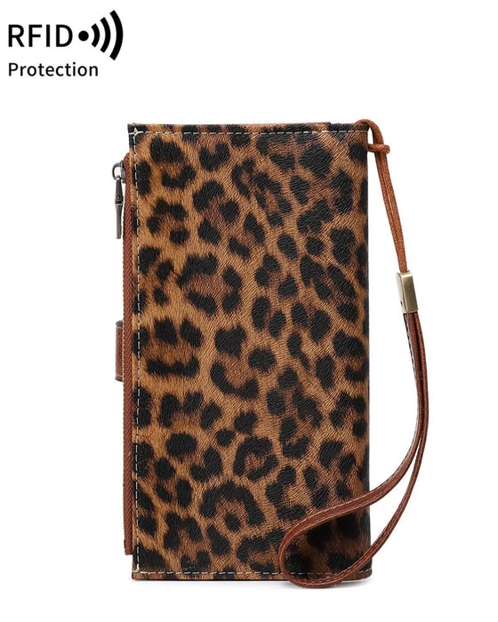 Women Zipper Long Wallet Trendy Exquisite Gift Wallet
