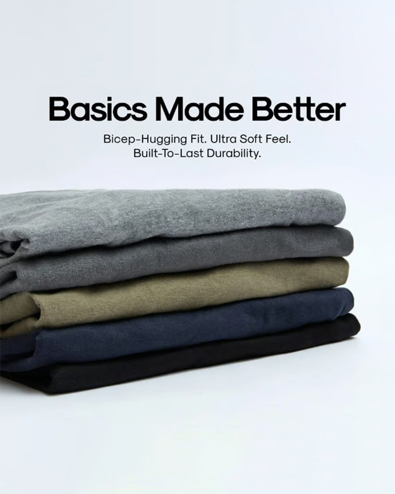 Round Neck Slim Fit T-Shirt