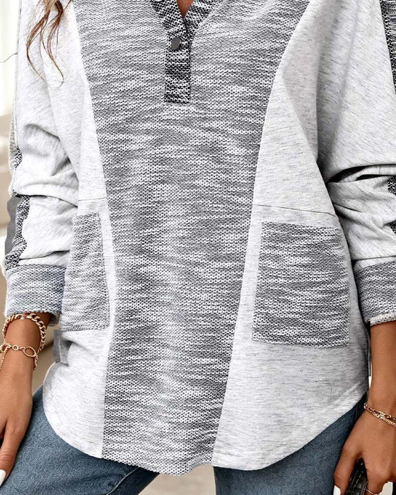 Long Sleeve Casual Hoodie