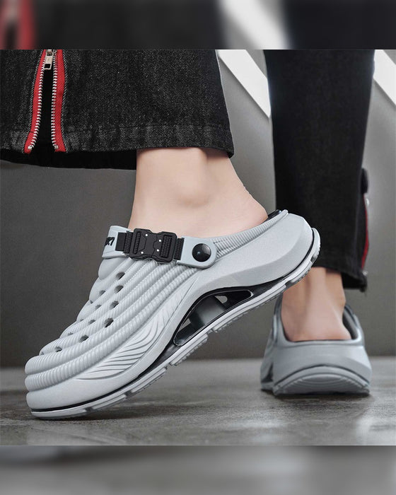 Outdoor Thick Sole Non-Slip Odor Resistant Durable Quick Drying Soft Beach Sandals