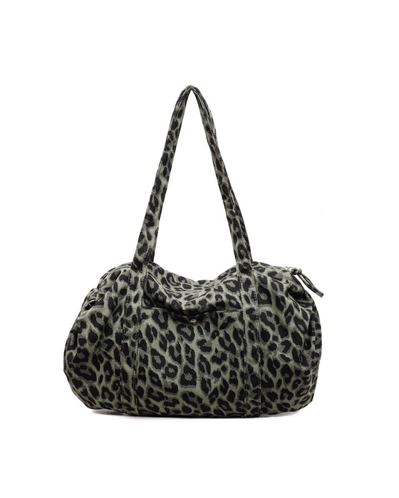 Large Capacity Leopard Print Tote Bag