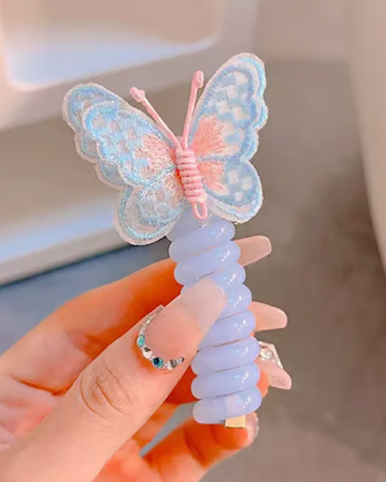 Butterfly Telephone Wire Hair Bands