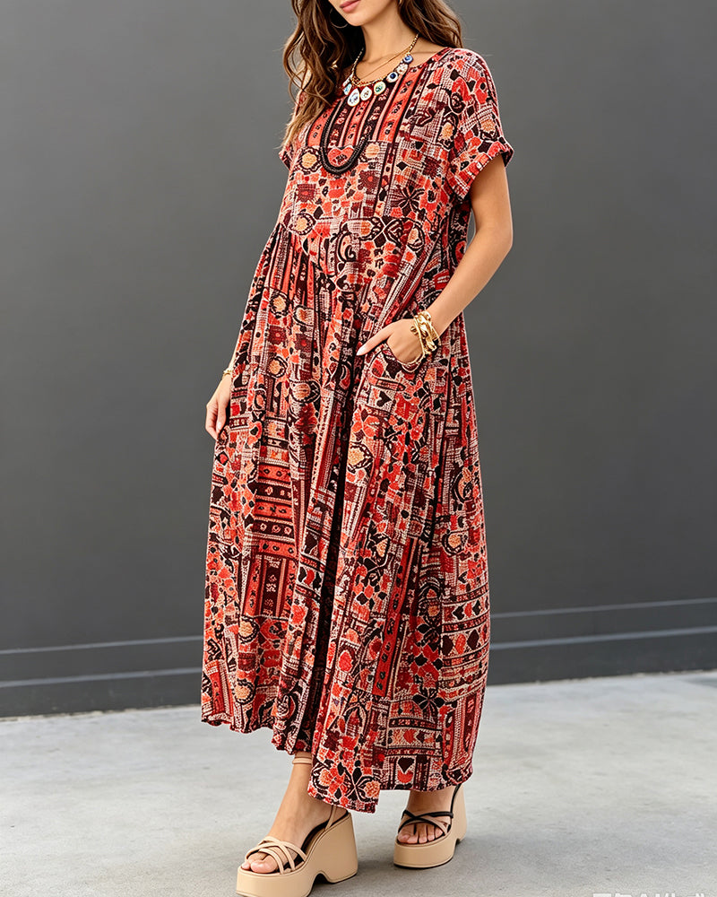 Casual Short Sleeve Dress
