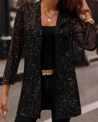 Casual Solid Color Cardigan