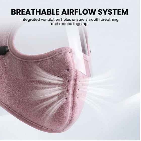 Thermal Ear Protection Winter Face Mask with Protective Eye Shield