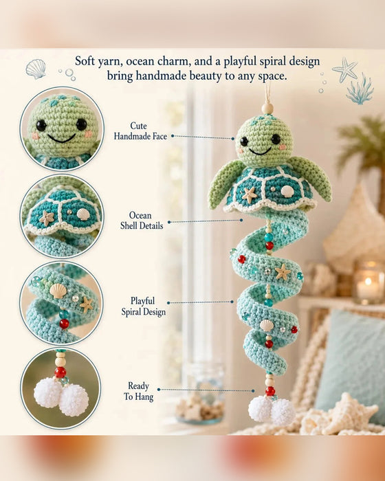 🐉 Beginner-Friendly DIY Set for an Enchanted Dragon Spiral Hanging Ornament | Complete Set Including All Tools and a Step-by-Step Guide 💕