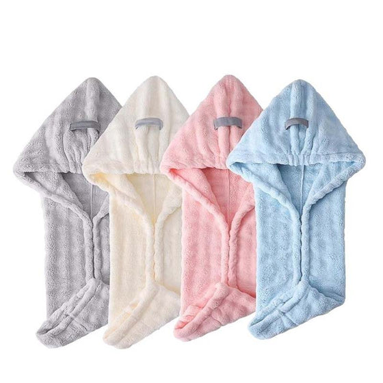 Ultra Absorbent Fast-Drying Hair Turban