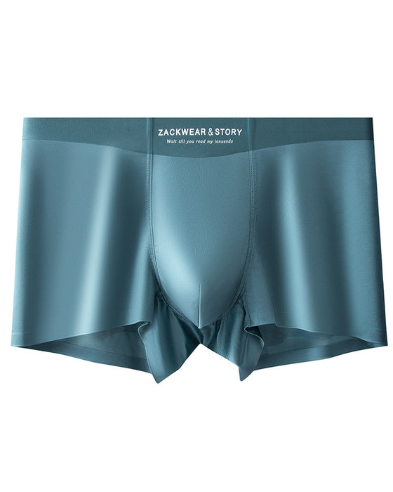Men's Ice Silk Breathable Boxer Shorts